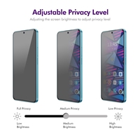 Protection d'écran en verre trempé HD 9H anti-espionnage, colle intégrale, 2.5D, ultra-mince pour Redmi Note 13/8/9/10/11/12 Pro Ultra Plus