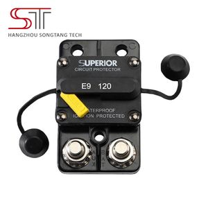 Interruptor de Circuito de CC de Reinicio Manual de 120 Amperios y 48 V CC para Automóviles, Embarcaciones Marinas y Barcos - Product Image 6