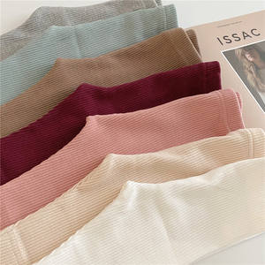 Leggings de Algodón para Bebés Niñas Otoño, Leggings Acanalados para Bebés Niños, Pantalones a Rayas para Niños, Pantalones Casuales para Niños - Product Image 4