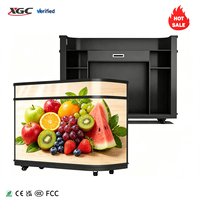 Pantalla LED para Cabina de DJ XGC a Todo Color P2.604 P2 P1.86 para Festivales de Música, Pantalla LED para Mesa de DJ con Forma Personalizable