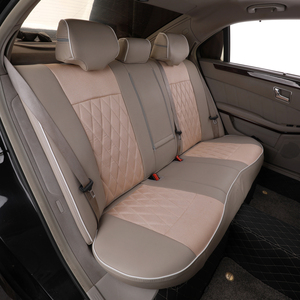 Housse de siège de voiture en cuir de luxe pour Mercedes Benz Classe E - Toutes saisons - Garantie 2 ans - Ensemble complet - Product Image 5