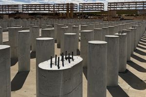 Encofrado de Columnas Redondas de Plástico Reutilizable para la Construcción de Edificios - Product Image 1
