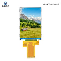 Modul Layar LCD TFT IPS Vertikal Persegi Panjang 3,5 Inci 320*480 MCU SPI ILI9488 dengan Panel RTP CTP Layar Kustom HD35043C40