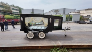 Carroza Fúnebre Eléctrica Negra de Estilo Europeo para Ceremonias Fúnebres, Popular en Venta - Product Image 2