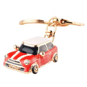 Fashion Alloy Car <b>Key</b> <b>Chain</b> Keychain Charm Women Handbag Crystal Pendant Small Luxury Model Car Accessories - Product Image 5