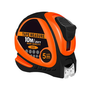 Cinta Métrica de 5 Metros con Logotipo Personalizado, Unidades en Pulgadas y Métricas, Carcasa Recubierta de Goma Resistente a Impactos - Product Image 1