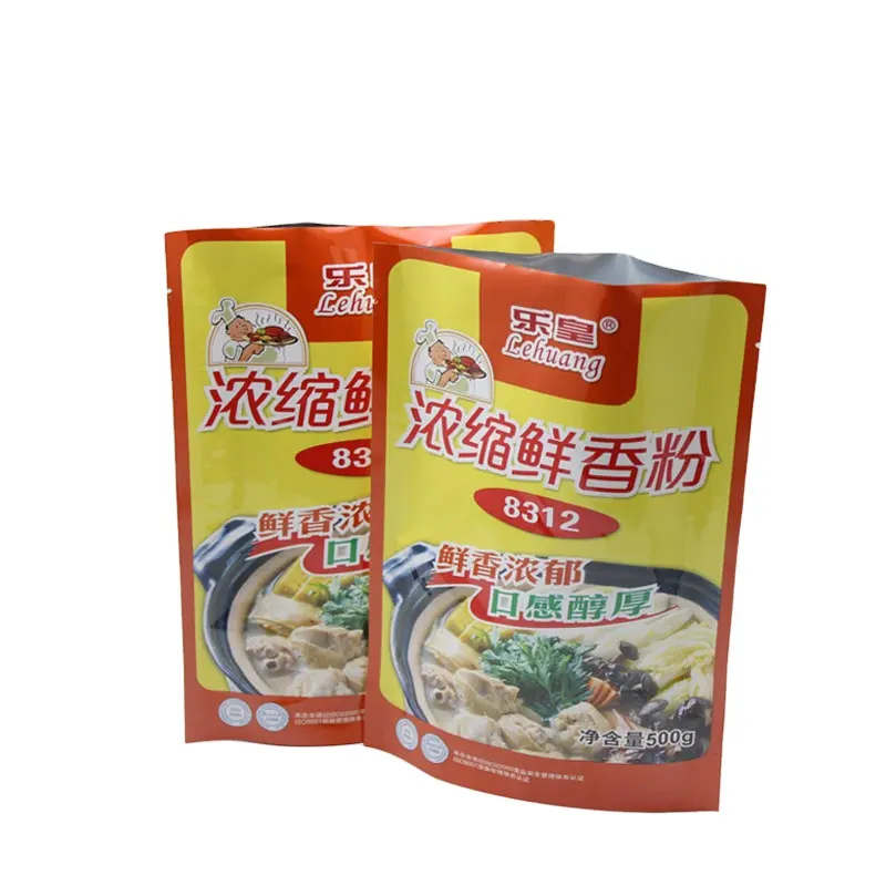 custom packaging 150g 250g 100g spices packaging bag for food package spice