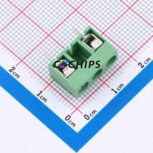 C50126V-3AP0G46 <b>Screw</b> Terminal <b>Block</b> Through hole Component (THT),P=5mm Connector 5mm 1 18A 250V - Product Image 1
