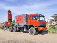 Machine de forage de puits d'eau de 800 mètres (1000 m) avec camion