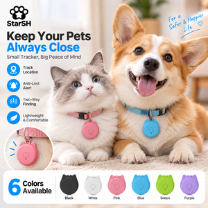 Neuer Katzenförmiger Bluetooth Anti-Verlust-Tracker Smart Finder Tag für Haustier Hund Katze Halsband Schlüssel Geldbörse Tasche Zwei-Wege-Alarm <span class=keywords><strong>ISearching</strong></span> - Product Image 1