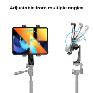 Support universel <span class=keywords><strong>pour</strong></span> <span class=keywords><strong>tablette</strong></span>, adaptateur <span class=keywords><strong>trépied</strong></span> <span class=keywords><strong>pour</strong></span> iPad, <span class=keywords><strong>Samsung</strong></span> Galaxy Tab Surface 7-12 pouces - Product Image 6
