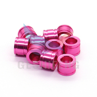 GSF-ABR-SN 1212-3 Nouvelle conception de bagues pour pigeons, taille 2 à 16 mm, aluminium personnalisé, plusieurs tailles, type rainuré, bague pour oiseaux