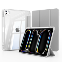 Nouveau design étui pour tablette pour iPad pro 11 2024 M4 livraison rapide étui en cuir PU de haute qualité pour iPad pro