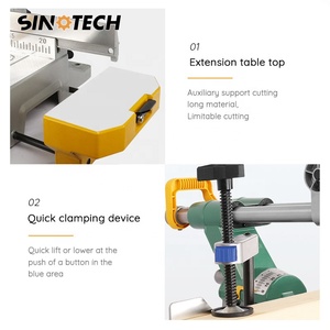 Máy cưa đa năng cắt nhôm có laser 305mm, máy cưa tròn trượt điện, máy cắt nhỏ đa năng - Product Image 2