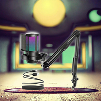 Casque de jeu professionnel RVB Nubwo G06 avec support de bras de flèche de microphone compatible avec les micros et les mikrofons