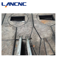 Machine de découpe Plasma CNC, plaque d'acier au carbone, plaque de cuivre et d'aluminium, portique, machine de découpe cnc wuhan lansun