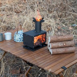Poêle à bois <span class=keywords><strong>de</strong></span> table avec poêle <span class=keywords><strong>de</strong></span> tente <span class=keywords><strong>de</strong></span> camping pour cuisinière et lumière - Product Image 2