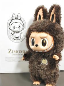 Labubu originale capitano Zimomo 58CM Anime in vinile figura decorazione per la casa per i giocattoli POP per la collezione scatola cieca congelata misteri scatole - Product Image 2