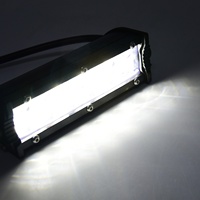 6D 7 "8" 36W Slim Led Light Bar Deux Rangées Led Work Light Haute Qualité Offroad Light Led Bars pour Voiture