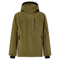 Veste en polaire ultra-fine imperméable Goretex 300 g/m² à col montant, coupe-vent, respirante, avec fermeture éclair YKK, pour homme et femme, pour l'extérieur
