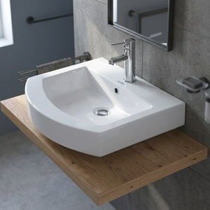 Vistaar marque exportation qualité céramique dessus de table ovale lavabo évier prix bon marché articles sanitaires de l'Inde - Product Image 4