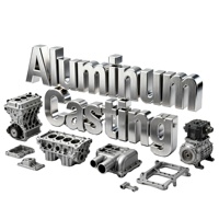 Pièces moulées sur mesure ISO9001, services de fonderie de précision en aluminium, pièces moulées en alliage d'aluminium A356 sur mesure, fonderie en sable, pièces moulées par gravité