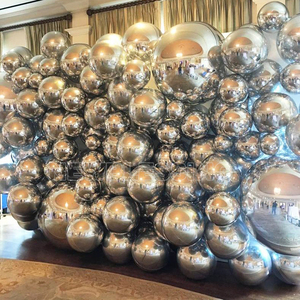 Customized Event Wedding Scene Decoration With Shiny Metal Inflatable Mirror Balloon Ball Mirrior Ball Sphere Customized Event W - Product Image 5