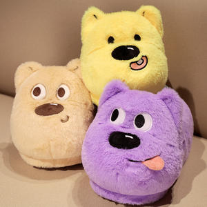 महिला पुरुषों के लिए प्यारा भरा भालू चप्पल जूते जूते - Product Image 2