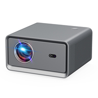 Mini projecteur 3500 ANSI Lumens 1080P, application mondiale intelligente Android, mise au point automatique, HIFI STEREO, projecteur portable ultra standard
