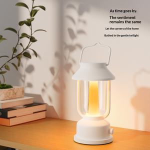 Lampe d'ambiance de camping extérieure à LED bicolore, rechargeable, longue durée, lampe de secours, lampe de tente, veilleuse - Product Image 5