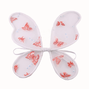 Ailes d'ange en maille pour enfants pour la fête du 1er juin, artisanat, décoration de scène et de maison, accessoires de photographie et de mariage - Product Image 4