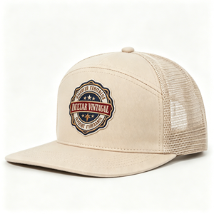 7 Panel Custom Laser Cut Holes Non-waterproof Snapback Trenches Hydro Waterproof Performance Gorras Trucker Cap <b>Flat</b> Bill <b>Hats</b> - Product Image 2