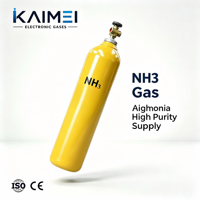 Ammoniac Anhydre de Qualité Électronique Semi-Standard 6.4 NH3 pour la Fabrication de Circuits Intégrés Avancés, Pureté Élevée 99,99994%, Fournisseur d'Ammoniac NH3 de Haute Pureté