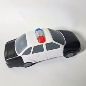 Pelota Antiestrés de Espuma de PU Personalizada de Fábrica con Forma de Coche de Policía, Juguete Suave para Aliviar el Estrés, Publicitario - Product Image 4