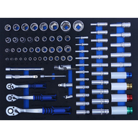Armoire à outils professionnelle en acier avec roulettes pour atelier automobile, garage, stockage, OEM disponible, construction antirouille, kit d'outils 245 pièces
