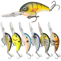 Leurres de pêche 10cm 20g, Crankbait, Minnow, Wobblers artificiels, Jerkbait, pour la pêche en mer et la pêche à la carpe, à plongée rapide