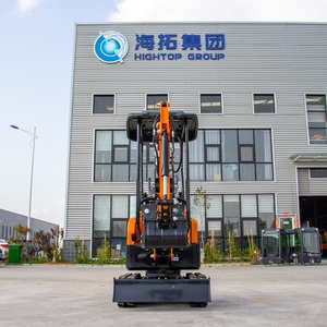 รถขุดตีนตะขาบใหม่สำหรับขายส่ง ขนาด 1 ตัน รุ่น HT-10 พร้อมบุ้งกี๋ - Product Image 3