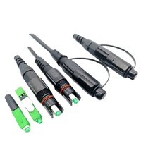 Connecteur à fibre optique extérieur étanche de haute qualité, compatible avec le connecteur rapide SC Mini Jumper