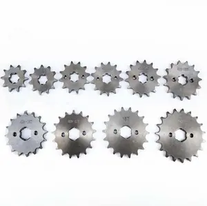 मोटरसाइकिल छोटे चेन sprocket #420 428 13 टी 14 टी 15 टी 16 टी 17T sprocket