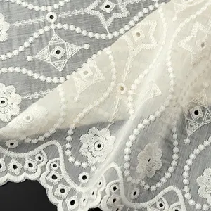 Indian Clothing Manufacturers Textile Accessories Embroidery Lace Fabric Bridal