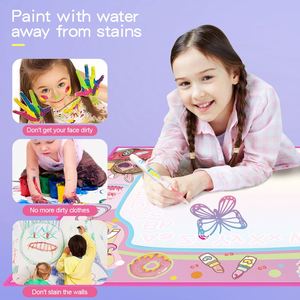 ของเล่นเสริมพัฒนาการเด็ก จอร์ยา แผ่นวาดภาพเรืองแสงในที่มืด ขนาด 100x70 ซม. แผ่นวาดภาพน้ำวิเศษ - Product Image 4