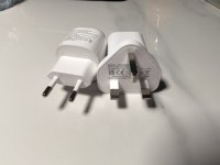 Cargador PD de 20W con Enchufe UK, Molde Privado de Tamaño Pequeño, Precio de Fábrica, Venta en Línea, 5V3A 9V2.22A 12V1.67A, Cargador Rápido USBC