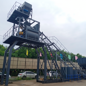 Línea de producción premezclada de 50m3, plantas dosificadoras, planta mezcladora de hormigón seco estacionaria - Product Image 1