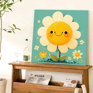 Dipinto Digitale Girasole Fai da Te 2026 Nuovo Stile - Set di Pittura Acrilica per Bambini con Disegni da Colorare per il Relax - Product Image 5