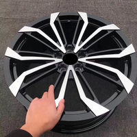 Nuevas Llantas Modificadas de Aleación de Aluminio Forjado de 20 Pulgadas con Acabado Negro para Alphard Vellfire para LM Mona Lisa ES