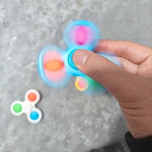 Customized logo Children's Decompression Fingertip Rotate Gyroscope Knead Sensory Fidget Toys for Kids Classroom Students <b>Gifts</b> - Product Image 5