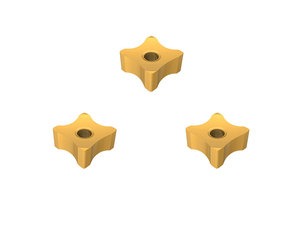Inserto de carburo Iscar ISOTURN SNMX para desbaste de tubos soldados recubiertos OEM, hierro fundido SNMX 150708R-50 <span class=keywords><strong>IC418</strong></span>, diseño de estrella de 4 filos - Product Image 1