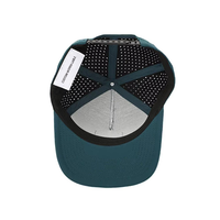 Casquette de sport en nylon imperméable à séchage rapide à 5 panneaux, respirante, style streetwear, logo personnalisable, unisexe, broderie 3D