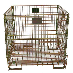 סיטונאי של יצרנית הסיטונאי חסכונית רשת מיכל אירופה & אחסון ציוד אחסון ללבוש כלוב עמיד - Product Image 1