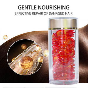 Suplemen <span class=keywords><strong>Vitamin</strong></span> rambut organik, minyak <span class=keywords><strong>Vitamin</strong></span> rambut kuning Fifteen, 30 kapsul X 1ML (30ml), menutrisi rambut lembut - Product Image 4